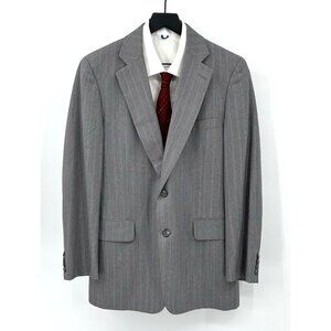 vintage 70s PAUL STUART jacket blazer sport coat wool designer gray 39R